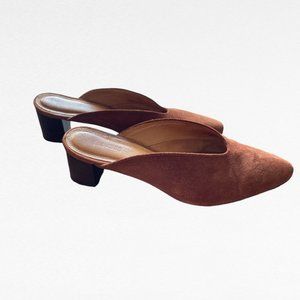 Soludos Heeled Suede Mules